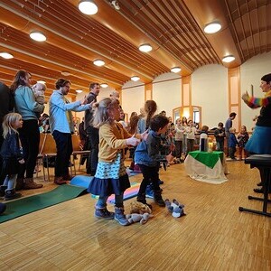Kinder- und Kuscheltiersegnung