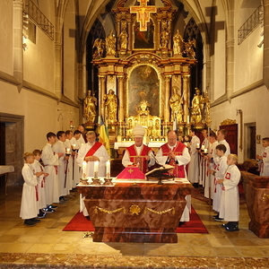 Messe zu Ehren der Heiligen Cäcilia in der Pfarrkirche Windischgarsten mit anschließender Jause für die Musiker*innen
