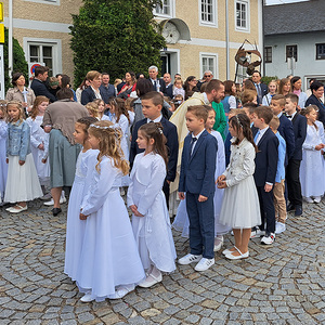 Aufstellung am Marktplatz