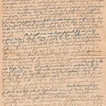 Handschrift Franz Jägerstätters, Traum vom Zug. © Diözese Linz/Erna Putz 