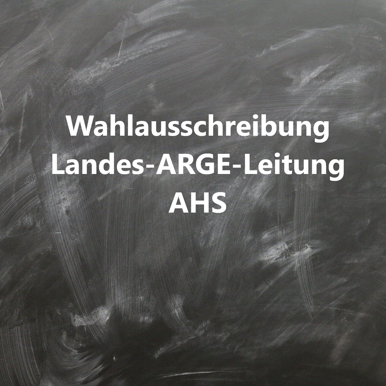Wahl Landes-ARGE-Leitung