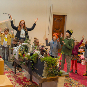 Palmsonntag Pfarre Kirchdorf an der KremsFestliche Familienmesse in der Kirche