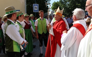 Gottesdienst zum Abschluss Renovierung Kirche Niederthalheim 07_2014 © Pfarre / Spießberger